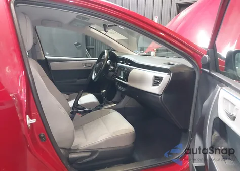 2016 Toyota Corolla Le из США, поврежденный, VIN 2T1BURHEXGC712095